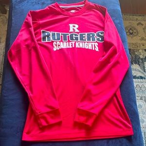 Rutgers Scarlet Knights Long Sleeved Athletic Shirt